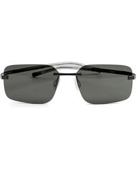 Tag Heuer - Rectangle-Frame Sunglasses - Lyst