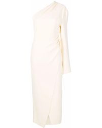 Nanushka - Florence One Sleeve Midi Dress - Lyst