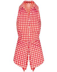 Simon Miller - Top Loch A Cuadros Gingham - Lyst