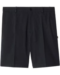 Burberry - Bermudas de algodón - Lyst