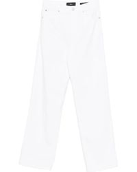 7 For All Mankind - Stovepipe Soleil Straight-Leg Jeans - Lyst