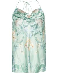 CAMILLA - フローラル シルクトップ - Lyst