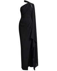 Gemy Maalouf - One-Shoulder Draped Gown - Lyst