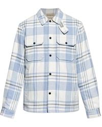 Woolrich - Giacca-Camicia A Quadri Con Cappuccio - Lyst