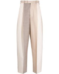 Marni - Striped Colour-block Tailored Trousers - Lyst