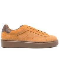 Doucal's - Lace-up Suede Sneakers - Lyst