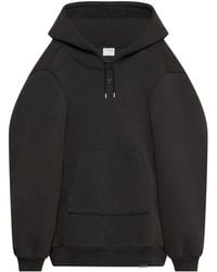Courreges - Logo-Embroidered Hooded Dress - Lyst
