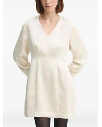 Herskind - Kleid Mit V-Ausschnitt - Lyst