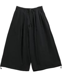 Yohji Yamamoto - Wide-leg trousers - Lyst