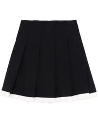 ShuShu/Tong - Wool Pleated Skirt - Lyst