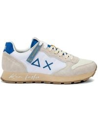 Sun 68 - Tom Panelled Sneakers - Lyst