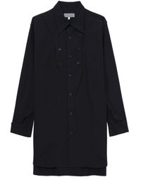 Yohji Yamamoto - Long-sleeved Buttoned Cotton Shirt - Lyst