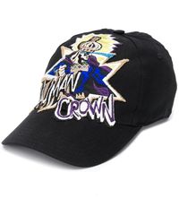 Dolce & Gabbana Cappello da baseball con ricamo - Nero