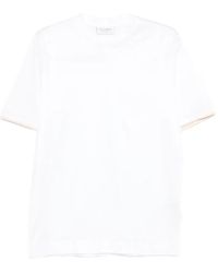 Yes London - Crew-Neck Cotton T-Shirt - Lyst
