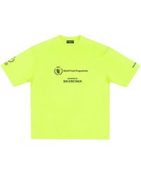 Balenciaga - Graphic-print Cotton T-shirt - Lyst