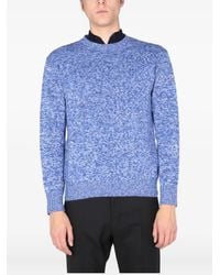 Ballantyne - Speckled Wool Sweater - Lyst