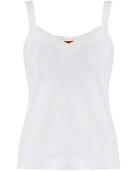 Missoni - V-Neck Texture Top - Lyst