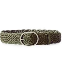 Dragon Diffusion - Woven Leather Belt - Lyst