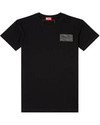 DIESEL - Patch-Pocket T-Shirt - Lyst
