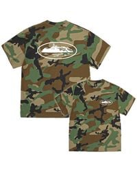 corteiz - Alcatraz Camouflage-Print T-Shirt - Lyst