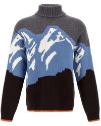 Herno - Mountain Jacquard-Motif Sweater - Lyst