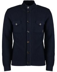 Moorer - Patch-Pockets Cardigan - Lyst