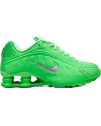 Nike - Shox R4 Lace-Up Sneakers - Lyst