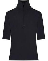 Courreges - Half-Zip Top - Lyst