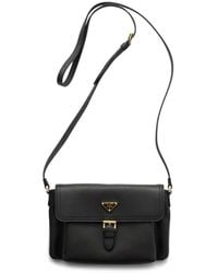 Prada - Nappa Leather Smartphone Holder - Lyst