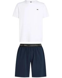 Karl Lagerfeld - Ikon Pajama Set - Lyst