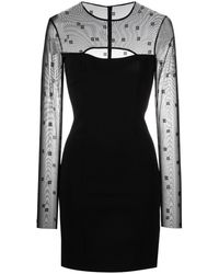 Givenchy - Minikleid mit Cut-Outs - Lyst