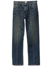 Versace - Vaqueros Rectos Con Efecto Envejecido - Lyst