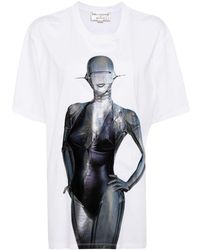 Stella McCartney - X Sorayama Sexy Robot Cotton T-shirt - Lyst