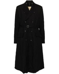 Masnada - Single Breasted Coat - Lyst