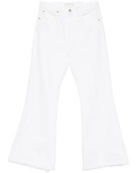 FRAME - Frayed-Hem Jeans - Lyst