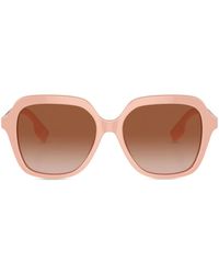 Burberry - Joni Logo-Lettering Sunglasses - Lyst