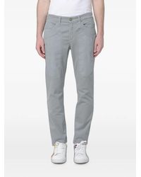 Jeckerson - Logo-Patch Slim-Fit Trousers - Lyst
