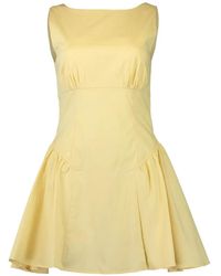 STAUD - Gwen Sleeveless Mini Dress - Lyst