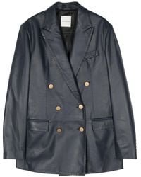 Tagliatore - Leather Jacket - Lyst