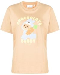 Chocoolate - Cotton Graphic-print T-shirt - Lyst