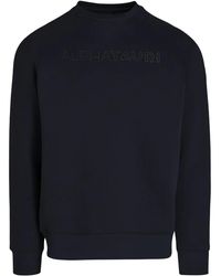 ALPHATAURI - Sudadera Con Logo En Relieve - Lyst