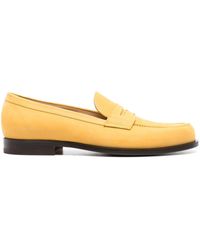 SCAROSSO - Austin Leather Loafers - Lyst