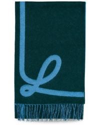 Loewe - Fringed-Hem Scarf - Lyst