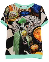 The Artistylist - Graphic-Print T-Shirt - Lyst