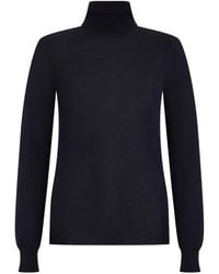 Moorer - Musa-H2D Roll-Neck Knitted Long-Sleeve T-Shirt - Lyst