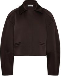 Rebecca Vallance - Collarless Cropped Jacket - Lyst