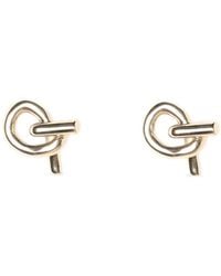 Fabiana Filippi - Ohrringe Knot-Detail Drop Earrings - Lyst