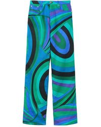 PUCCI - Iride-Patterned Trousers - Lyst