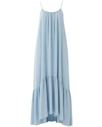 ELEH - Ruffled Maxi Dress - Lyst