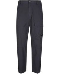 C.P. Company - Lens-Detail Cotton Cargo Trousers - Lyst